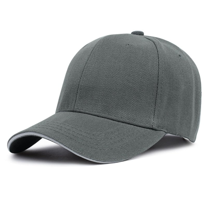 Adjustable Shade Outdoor Dark Gray Baseball Cap
