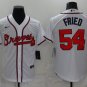 Max Fried Braves White Home Replica Jersey