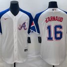 Travis d'Arnaud Braves White 2023 City Connect The A Replica Jersey