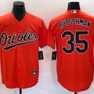 Adley Rutschman Orioles Orange Alternate Replica Jersey