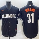 Cedric Mullins Orioles Black 2023 City Connect Replica Jersey