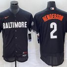 Gunnar Henderson Orioles Black 2023 City Connect Authentic Jersey