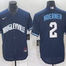Nico Hoerner Cubs Navy 2021 City Connect Replica Jersey