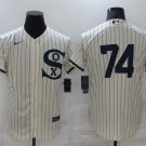 Eloy Jimenez White Sox Cream 2021 Field of Dreams Replica Jersey