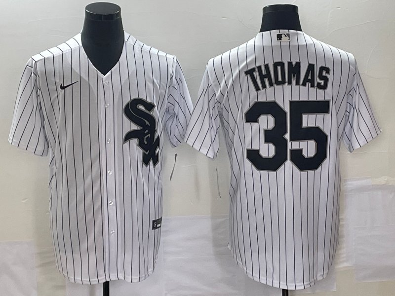Frank Thomas White Sox White Home Replica Jersey