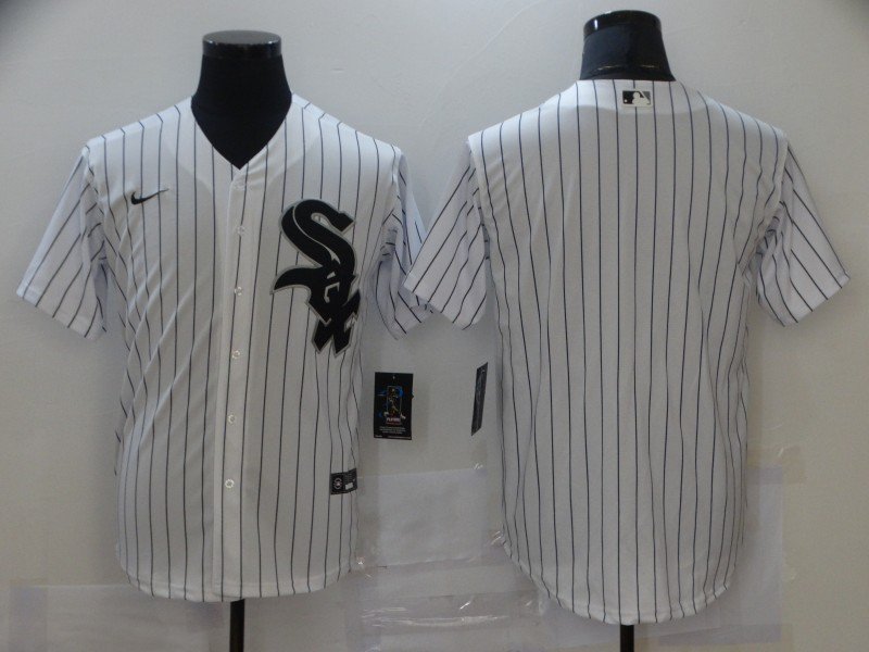 Team White Sox White Home Replica Jersey