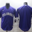 Team Rockies Purple Alternate Replica Jersey
