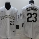 Kris Bryant Rockies White Home Replica Jersey