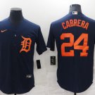 Miguel Cabrera Tigers Navy Replica Jersey