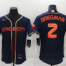 Alex Bregman Astros Navy 2022 City Connect Authentic Jersey