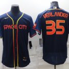 Justin Verlander Astros Navy 2022 City Connect Authentic Jersey