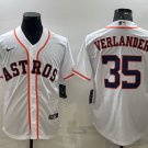 Justin Verlander Astros White Home Replica Jersey