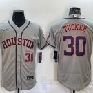 Kyle Tucker Astros Gray Road Authentic Jersey