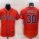 Kyle Tucker Astros Orange Alternate Authentic Jersey