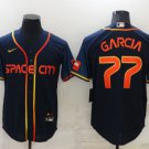 Luis Garcia Astros Navy 2022 City Connect Replica Jersey