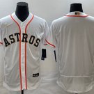 Team Astros White Gold Champions Authentic Jersey