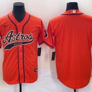 Team Astros Orange Fashion Replica Jersey