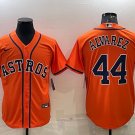 Yordan Alvarez Astros Orange Alternate Replica Jersey
