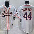 Yordan Alvarez Astros White Fashion Replica Jersey