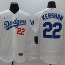 Clayton Kershaw Dodgers White Home Authentic Jersey