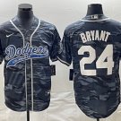 Kobe Bryant Dodgers Camo Fashion Replica Jersey