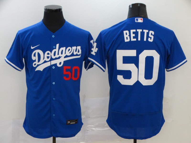 Mookie Betts Dodgers Royal Alternate Authentic Jersey