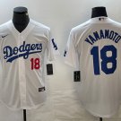 Yoshinobu Yamamoto Dodgers White Home Limited Replica Jersey