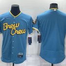 Team Brewers Powder Blue 2022 City Connect Authentic Jersey