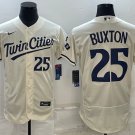 Byron Buxton Twins Cream Cities Alternate Authentic Jersey