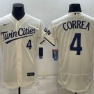 Carlos Correa Twins Cream Cities Alternate Authentic Jersey