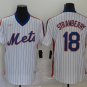 Darryl Strawberry Mets White Cooperstown Jersey