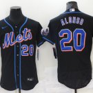 Pete Alonso Mets Black Alternate Authentic Jersey
