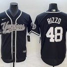 Anthony Rizzo Yankees Navy Fashion Replica Jersey