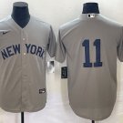 Anthony Volpe Yankees Gray 2021 Field of Dreams Replica Jersey