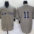 Anthony Volpe Yankees Gray Replica Jersey