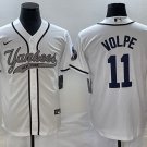 Anthony Volpe Yankees White Fashion Replica Jersey
