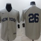 DJ LeMahieu Yankees Gray 2021 Field of Dreams Replica Jersey