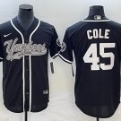 Gerrit Cole Yankees Navy Fashion Replica Jersey