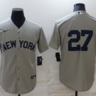 Giancarlo Stanton Yankees Gray 2021 Field of Dreams Replica Jersey