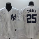 Gleyber Torres Yankees White Home Replica Jersey