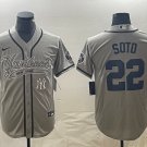 Juan Soto Yankees Gray Fashion Replica Jersey