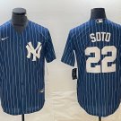 Juan Soto Yankees Navy Throwback Replica Jersey