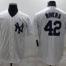 Mariano Rivera Yankees White Cooperstown Jersey
