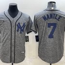 Mickey Mantle Yankees Heather Grey Replica Jersey