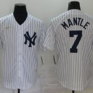 Mickey Mantle Yankees White Cooperstown Jersey