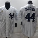 Reggie Jackson Yankees White Cooperstown Jersey