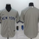 Team Yankees Gray Road Replica Jersey