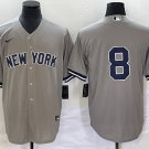 Yogi Berra Yankees Gray Replica Jersey