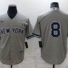 Yogi Berra Yankees Gray Road Replica Jersey