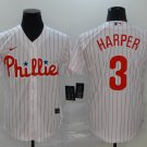 Bryce Harper Phillies White Home Replica Jersey